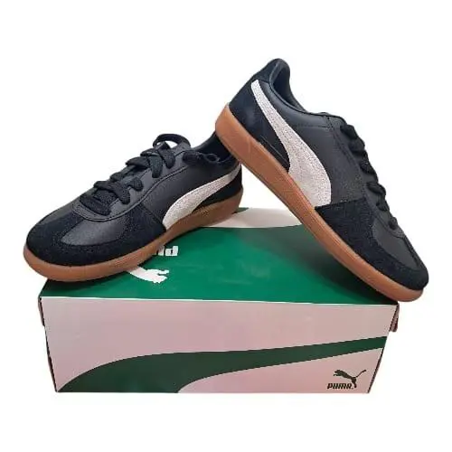 Puma shoes - Palermo Lth - Palermo Lth - 39764703 - Black/Feather Gray Gum (UPC: 196858846652) 1