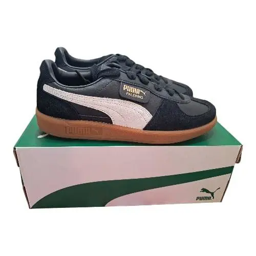 Puma shoes - Palermo Lth - Palermo Lth - 39764703 - Black/Feather Gray Gum (UPC: 196858846652) 6