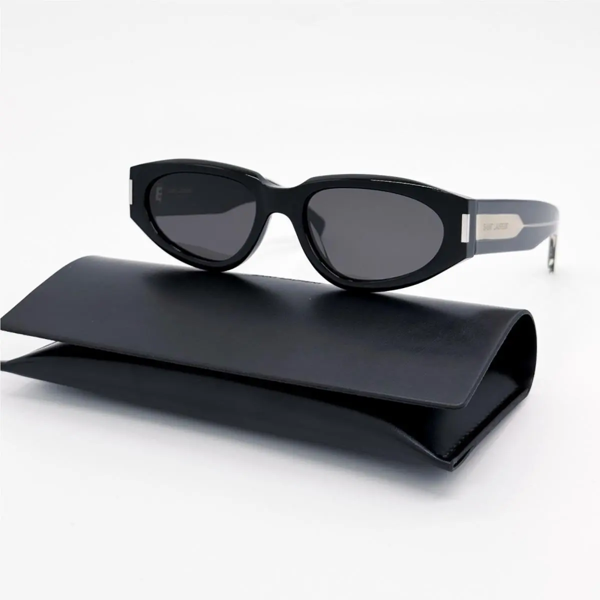 Saint Laurent Sunglasses SL618 001 Black Women Eyewear SL 618 001 by Yves Saint Laurent