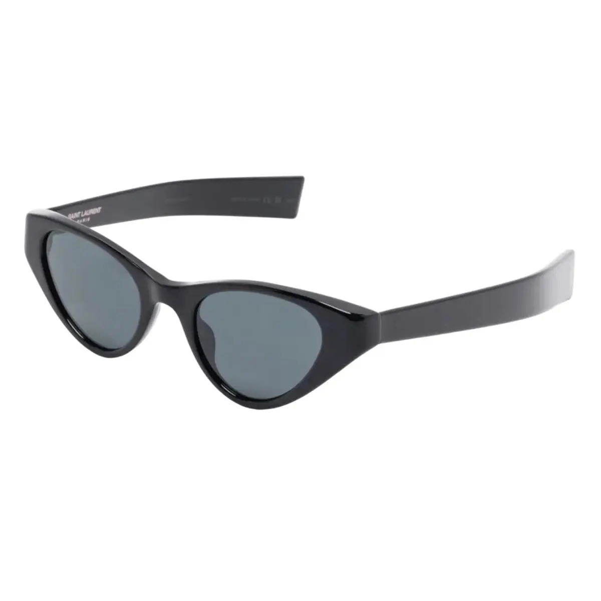 Saint Laurent SL M144 Women’s Cat Eye Ysl Sunglasses in Black