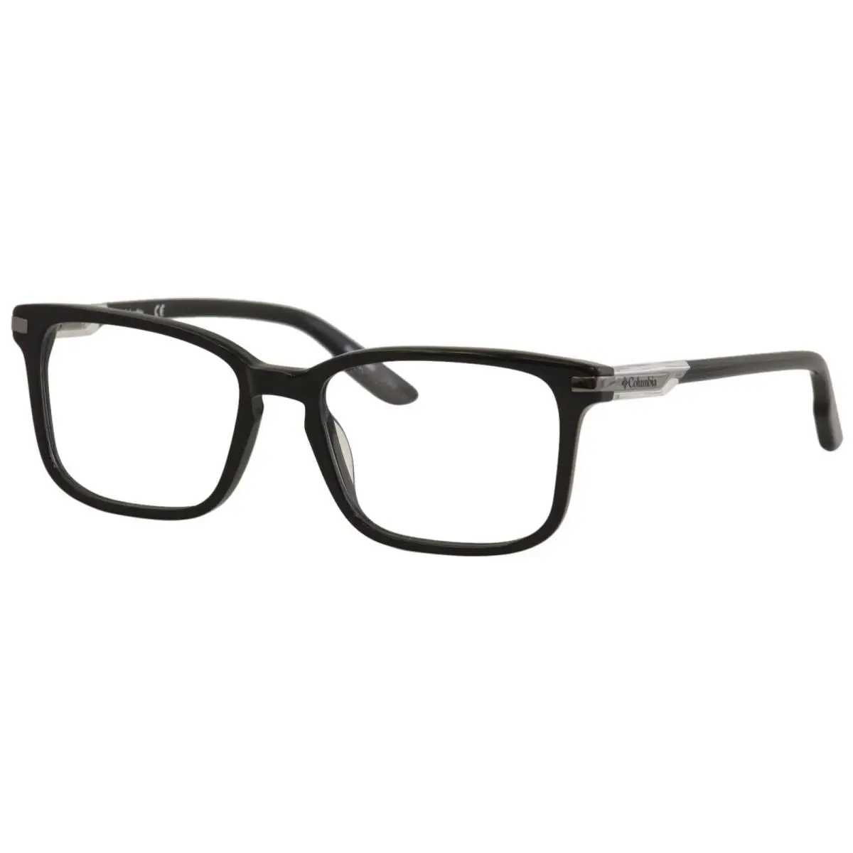 Columbia Men`s Eyeglasses C8016 C/8016 001 Shiny Black Optical Frame 54mm