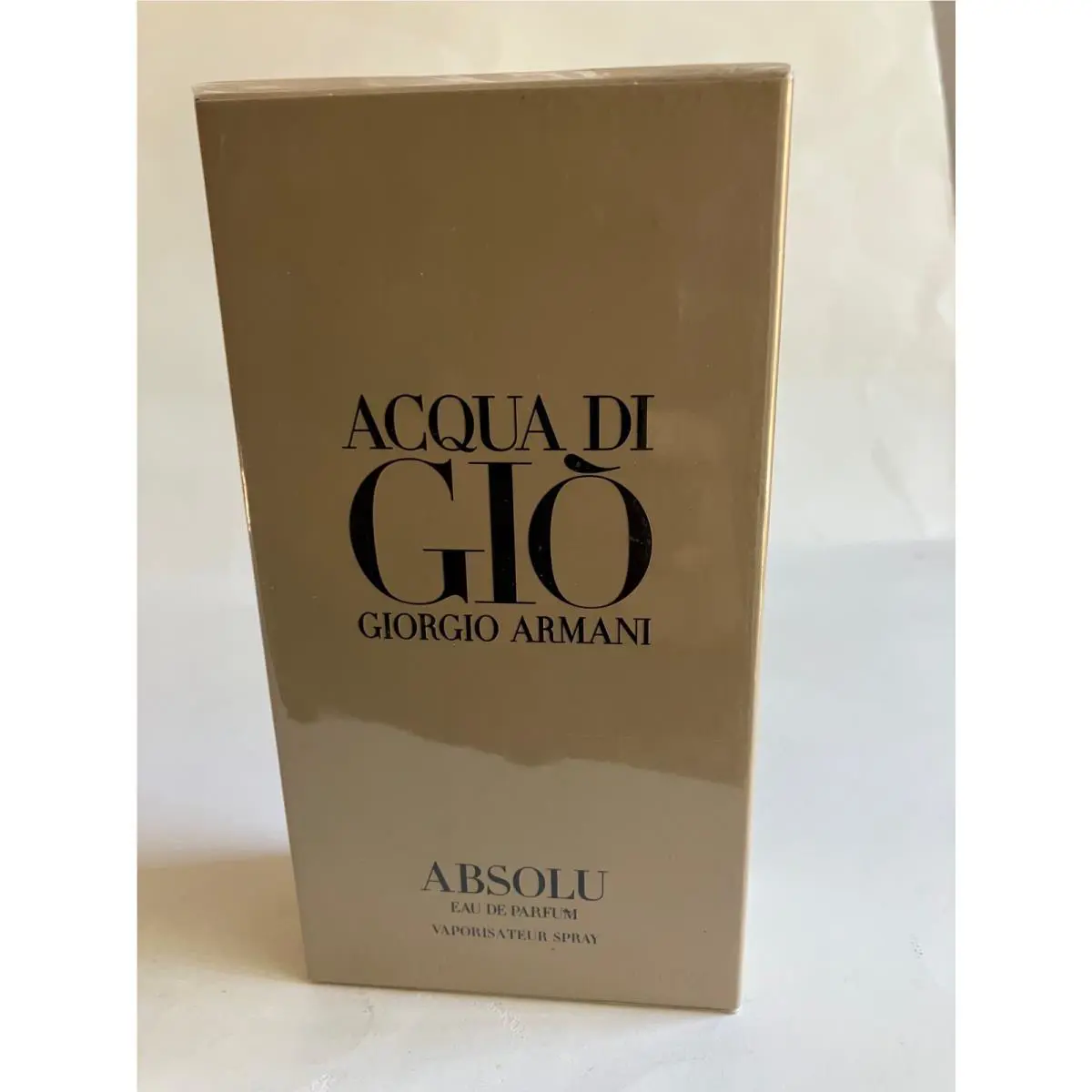 Giorgio Armani Acqua DI Gio Absolu 6.7oz Edp Spray For Men Very Rare