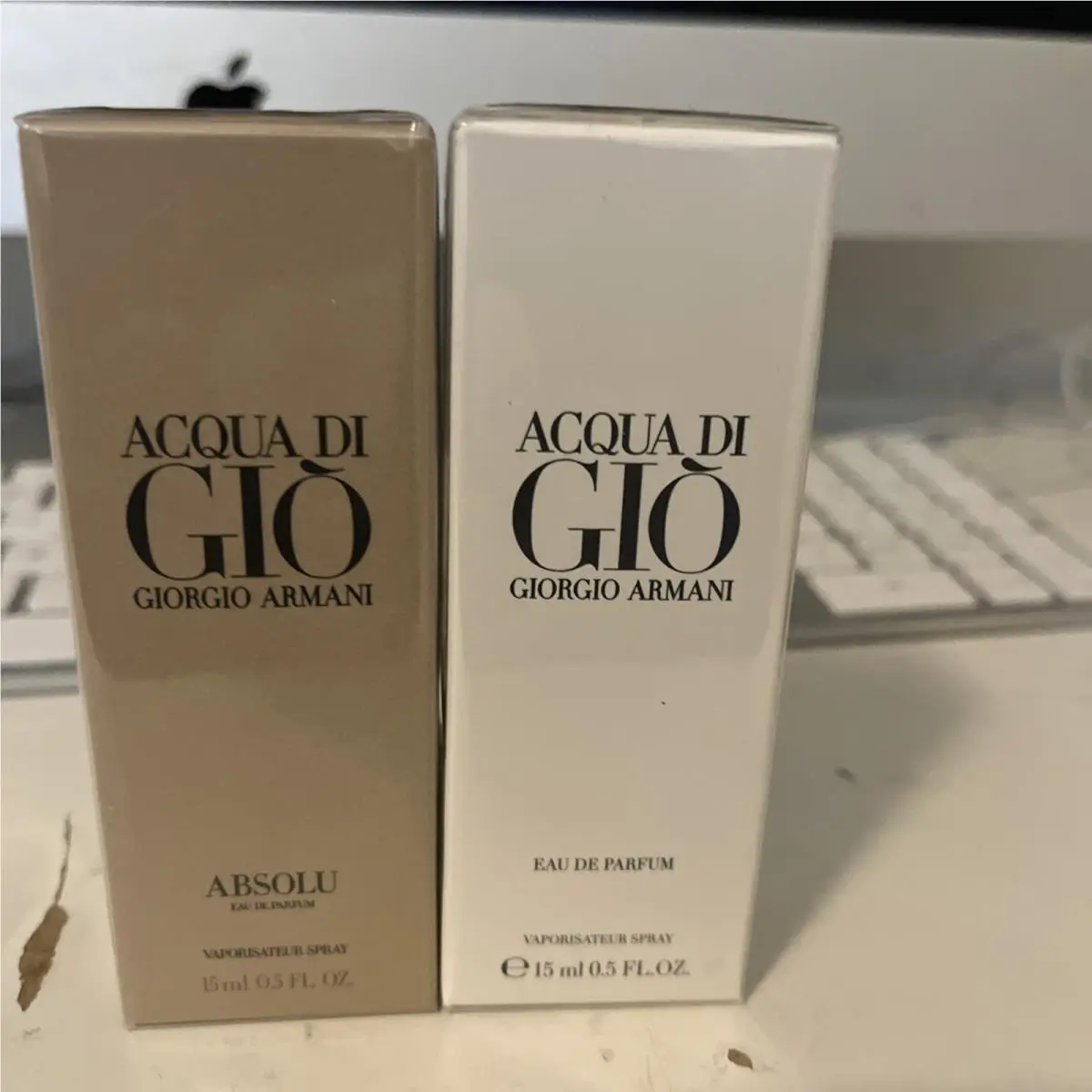 Giorgio Armani Acqua Di Gio Absolu Edp/aqgio Edp 15ml .5oz Travel Size