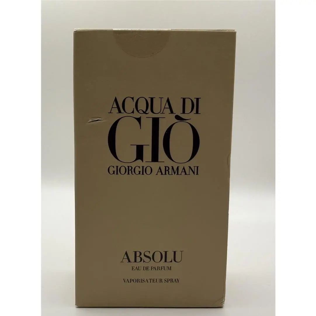 Giorgio Armani Acqua Di Gio Absolu 75 ml Men`s Eau de Parfum Spray