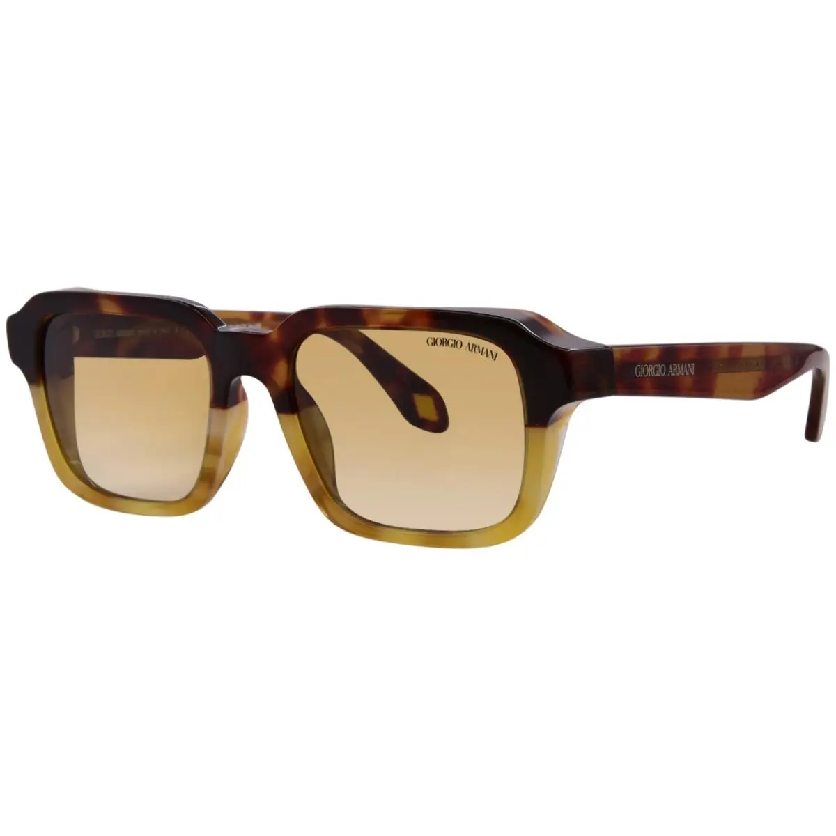 AR8194U 6034B2 Sunglasses Men`s Red/honey/grey/yellow 53mm by Giorgio Armani