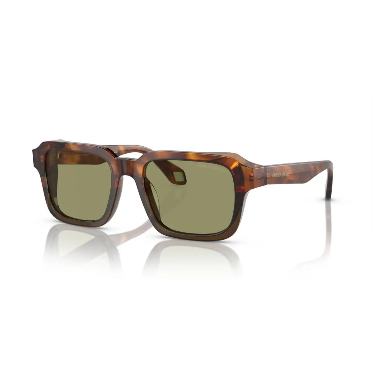 Giorgio Armani Man Sunglasses AR8194U 598814 53mm Havana Red /green
