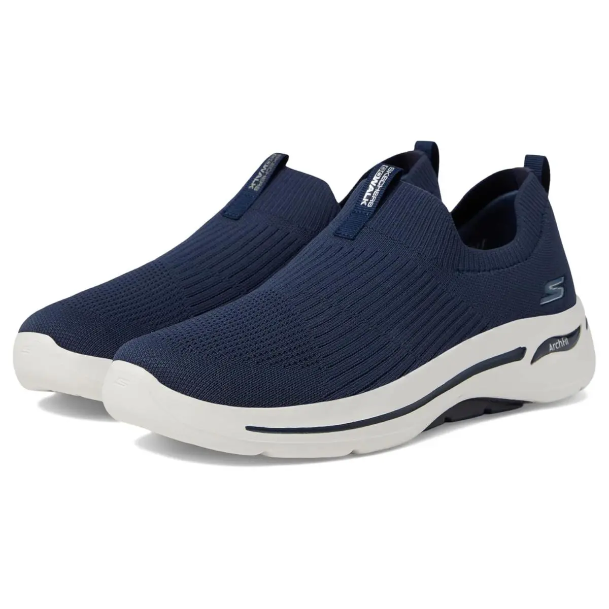 Woman`s Shoes Skechers Performance Go Walk Arch Fit - 124409 - Navy
