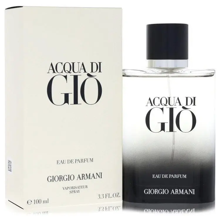 Acqua Di Gio by Giorgio Armani Eau De Parfum Spray 3.3 oz For Men