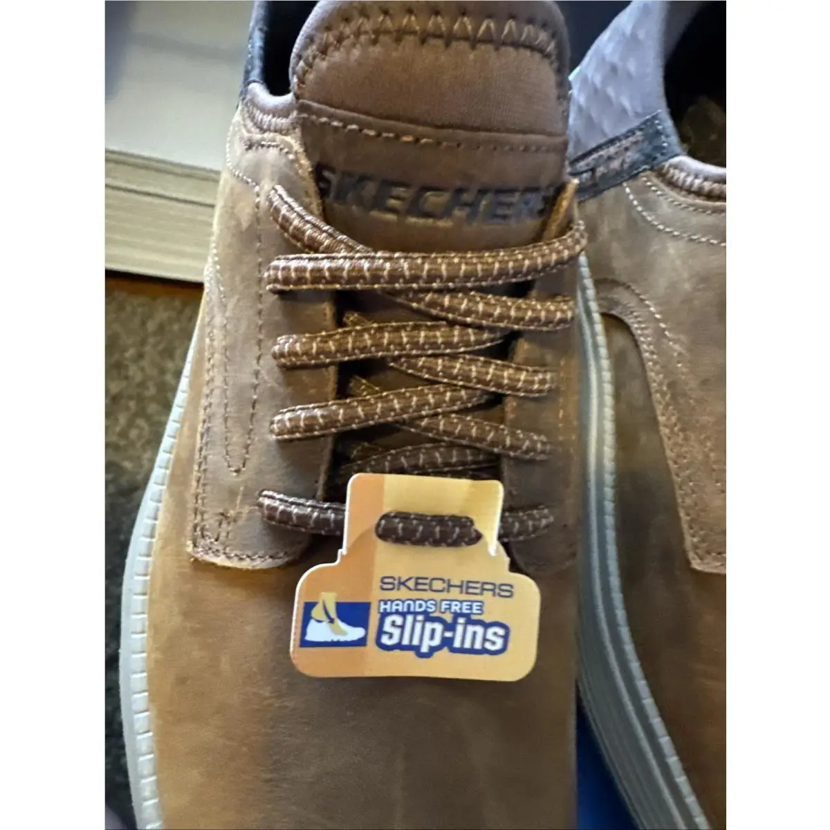 Skechers shoes - Garza-Gervin - 205046-CDB - Dark Brown 8