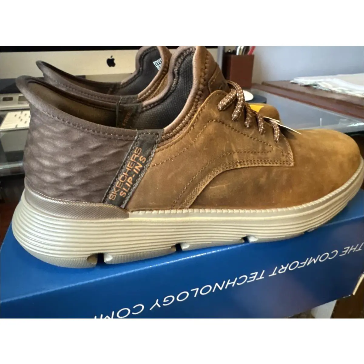 Skechers shoes - Garza-Gervin - 205046-CDB - Dark Brown 13