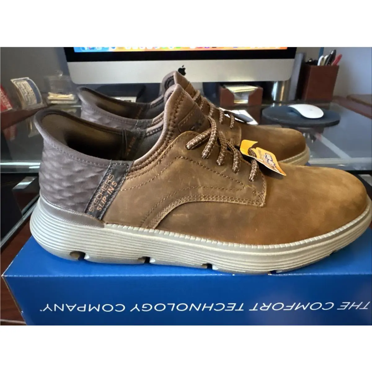 Skechers shoes - Garza-Gervin - 205046-CDB - Dark Brown 16