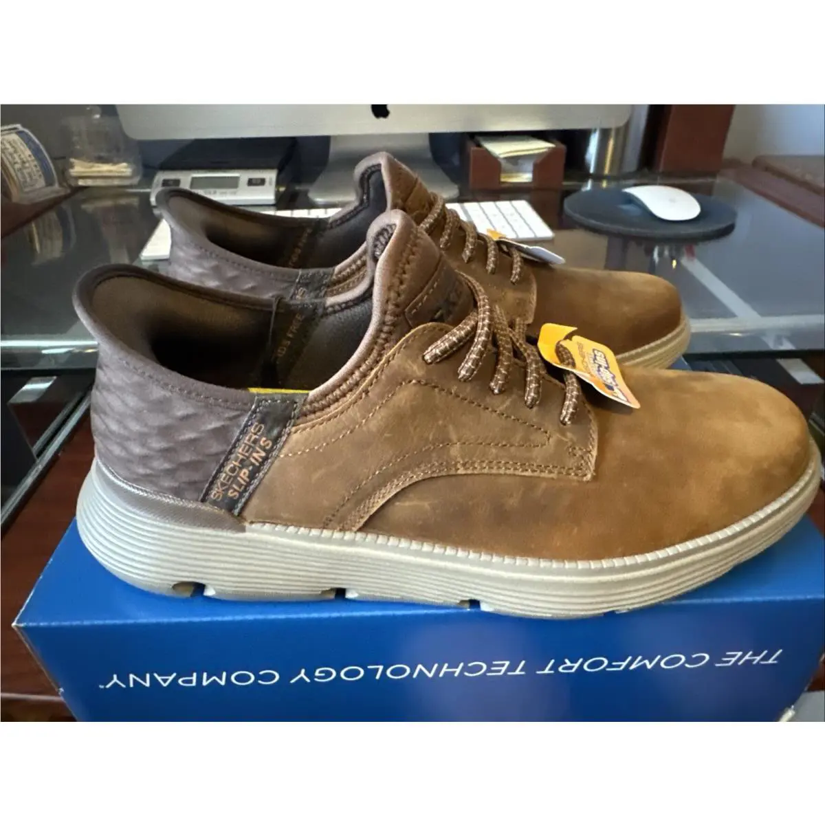Skechers shoes - Garza-Gervin - 205046-CDB - Dark Brown 0