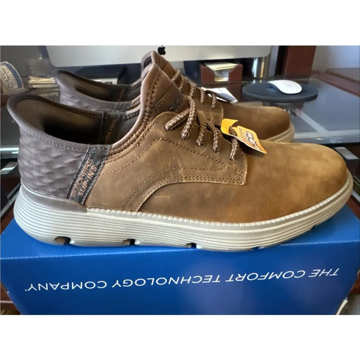 Skechers shoes - Garza-Gervin - 205046-CDB - Dark Brown 4