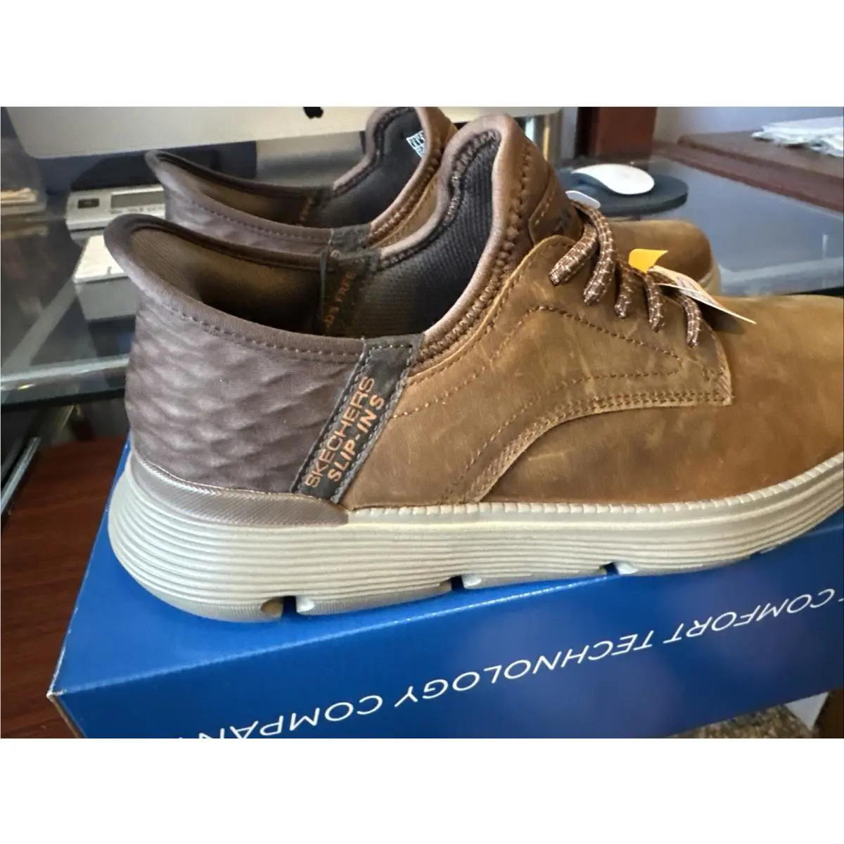 Skechers shoes - Garza-Gervin - 205046-CDB - Dark Brown 5
