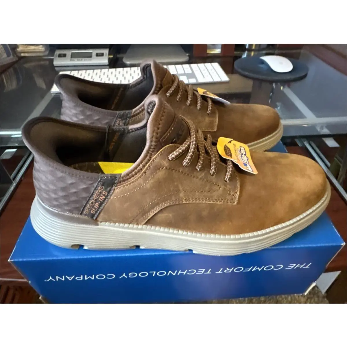 Skechers shoes - Garza-Gervin - 205046-CDB - Dark Brown 24