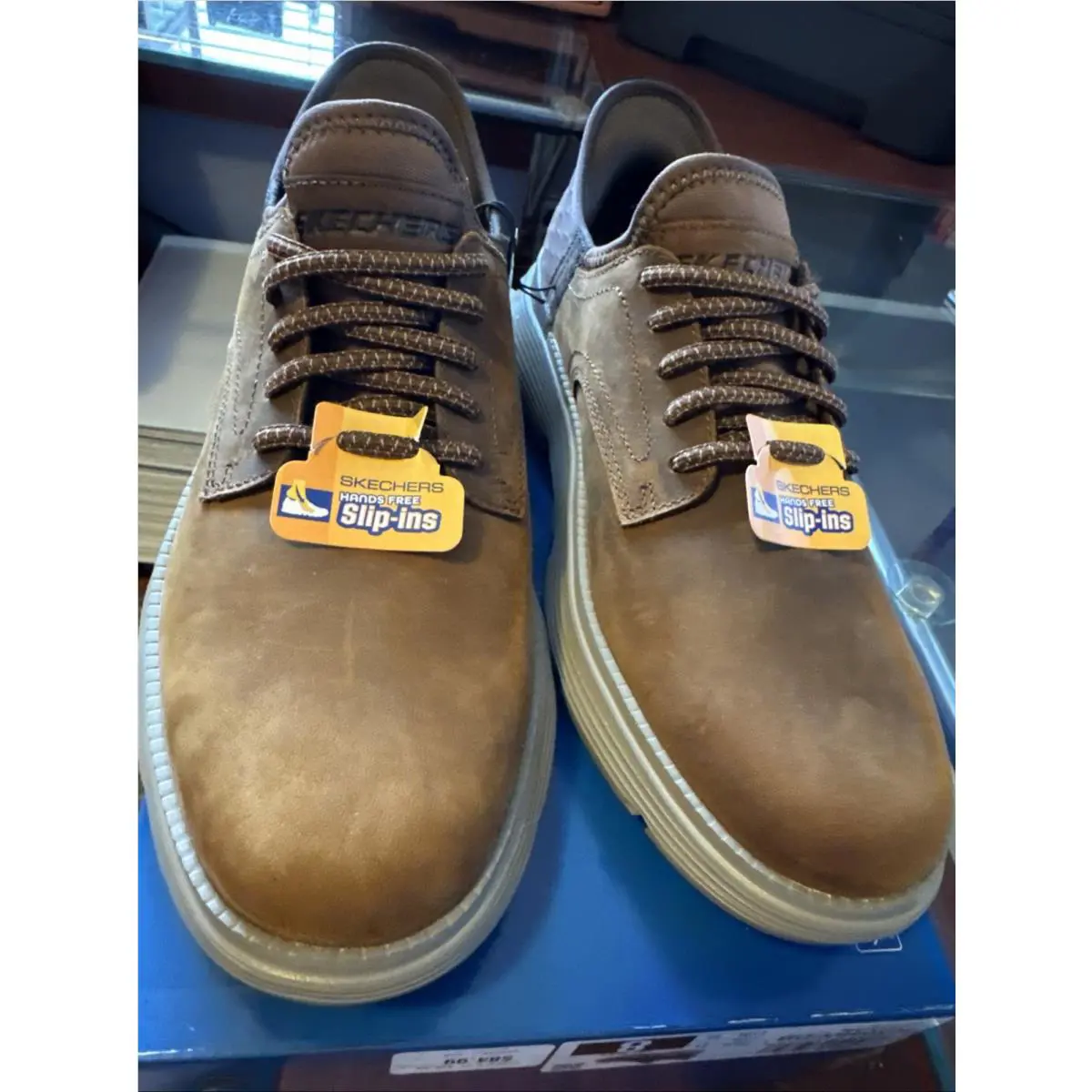 Skechers shoes - Garza-Gervin - 205046-CDB - Dark Brown 28