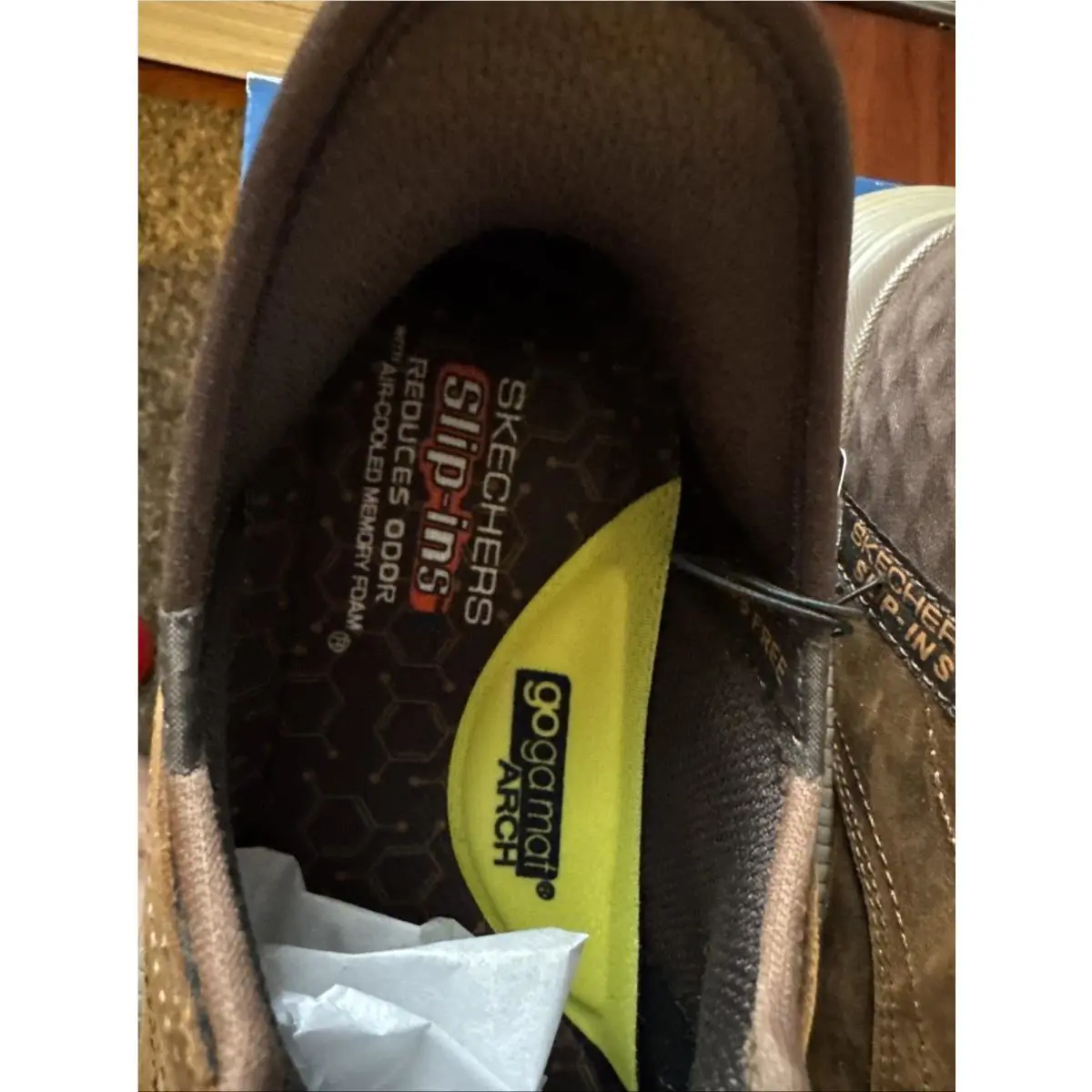 Skechers shoes - Garza-Gervin - 205046-CDB - Dark Brown 32