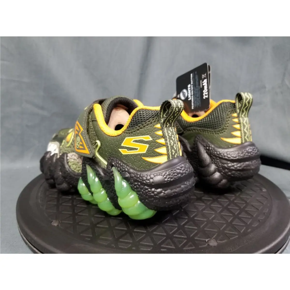Skechers shoes - Skechers Skech-O-Saurus - 400121L/OLV - Green (UPC: 198376279363) 4