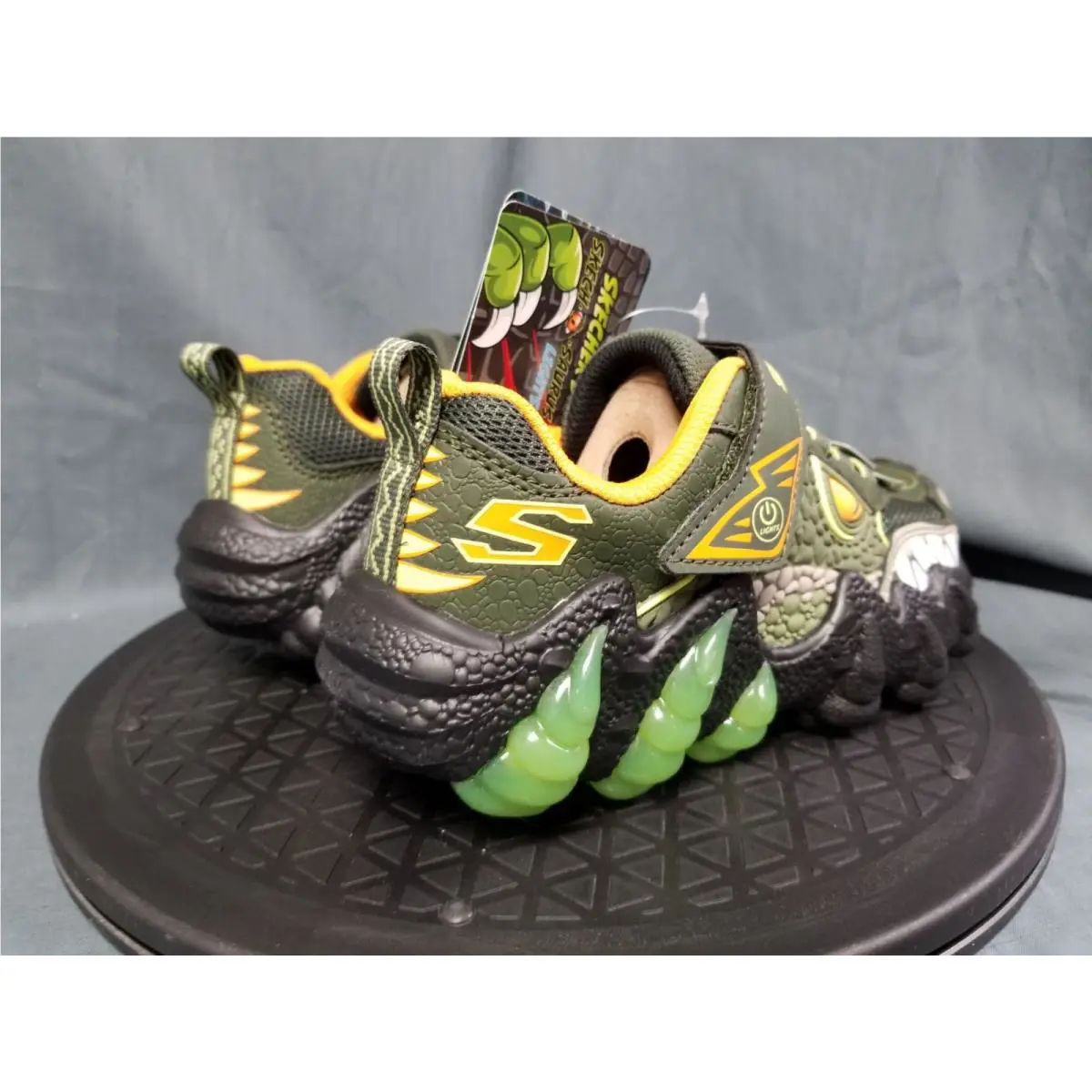Skechers shoes - Skechers Skech-O-Saurus - 400121L/OLV - Green (UPC: 198376279363) 6