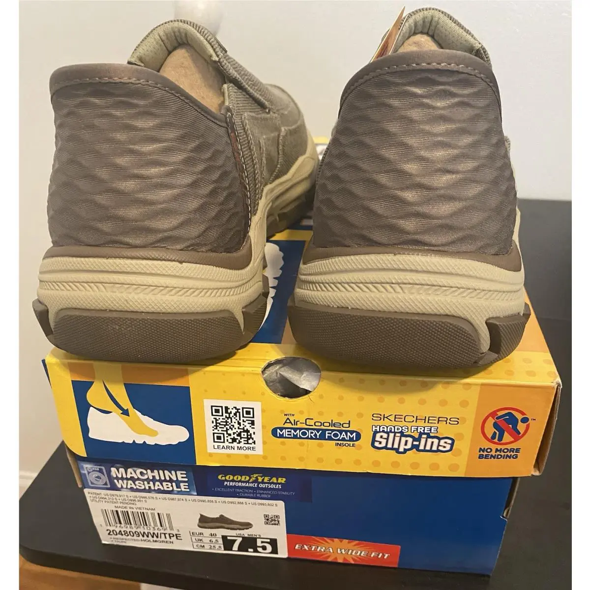Skechers shoes - Skechers Respected Holmgren - Respected Holmgren - 204809 - Gray/Taupe 0