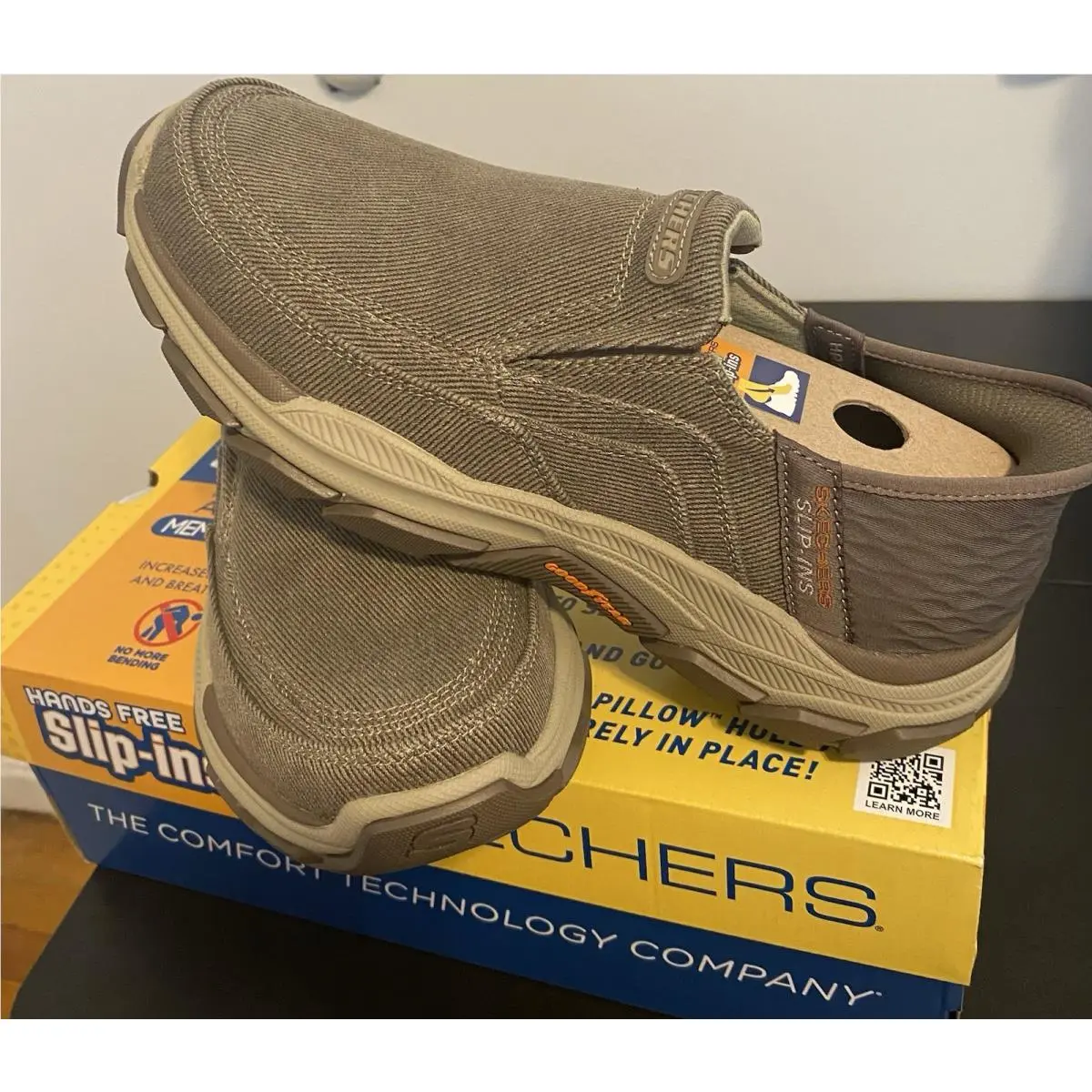 Skechers shoes - Skechers Respected Holmgren - Respected Holmgren - 204809 - Gray/Taupe 1