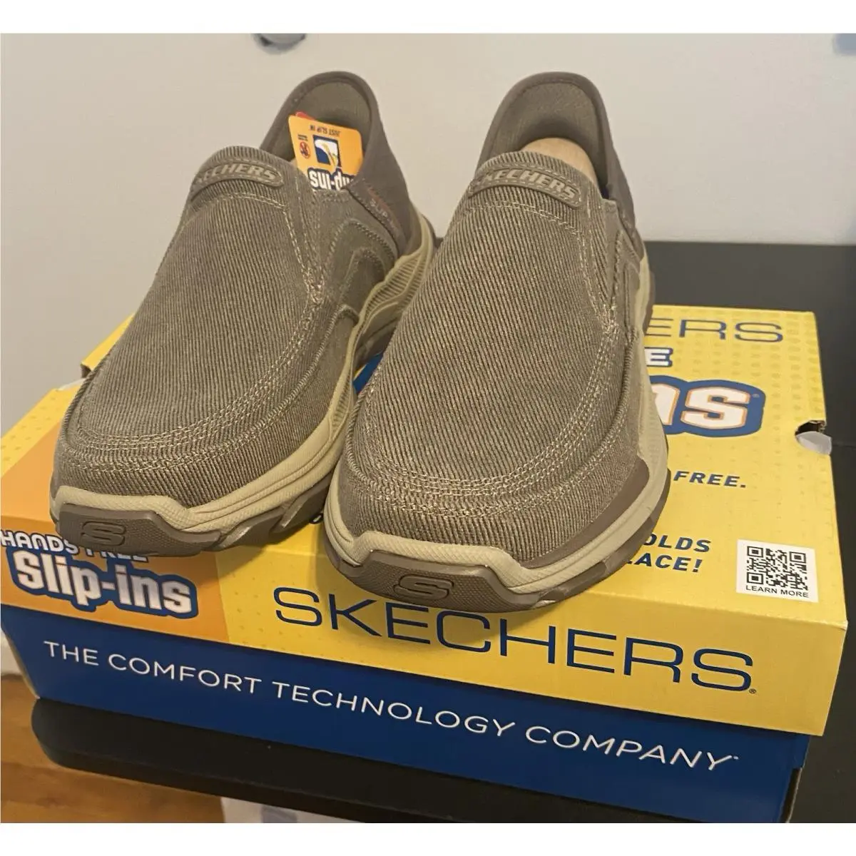 Skechers shoes - Skechers Respected Holmgren - Respected Holmgren - 204809 - Gray/Taupe 3