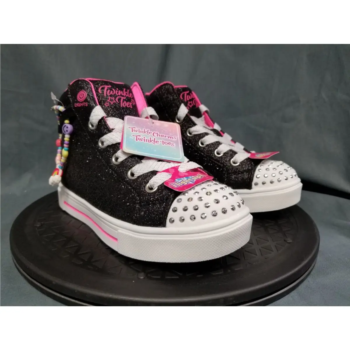 Skechers shoes - Skechers Twinkle Spark Light-Ups - Twinkle Spark - 314816L/BLK - Pink (UPC: 197976293519) 8