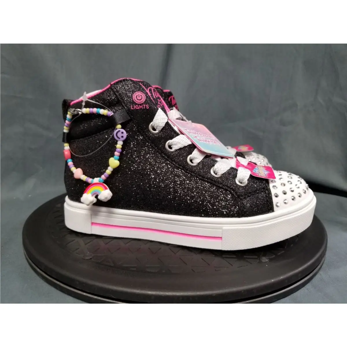 Skechers shoes - Skechers Twinkle Spark Light-Ups - Twinkle Spark - 314816L/BLK - Pink (UPC: 197976293519) 7