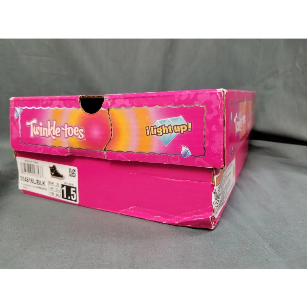 Skechers shoes - Skechers Twinkle Spark Light-Ups - Twinkle Spark - 314816L/BLK - Pink 10
