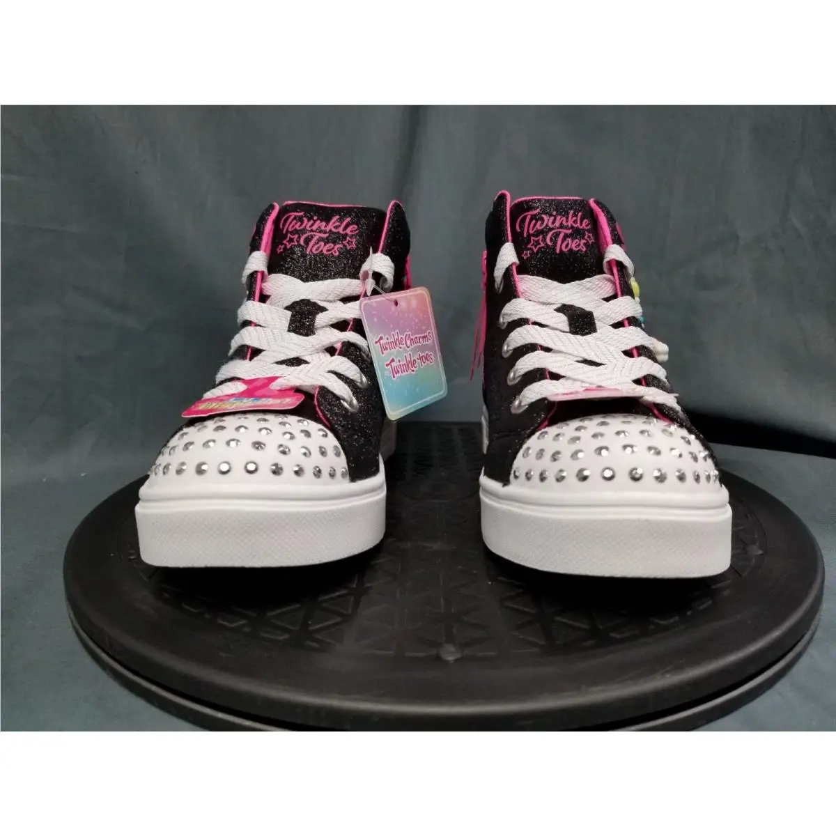 Skechers shoes - Skechers Twinkle Spark Light-Ups - Twinkle Spark - 314816L/BLK - Pink 1