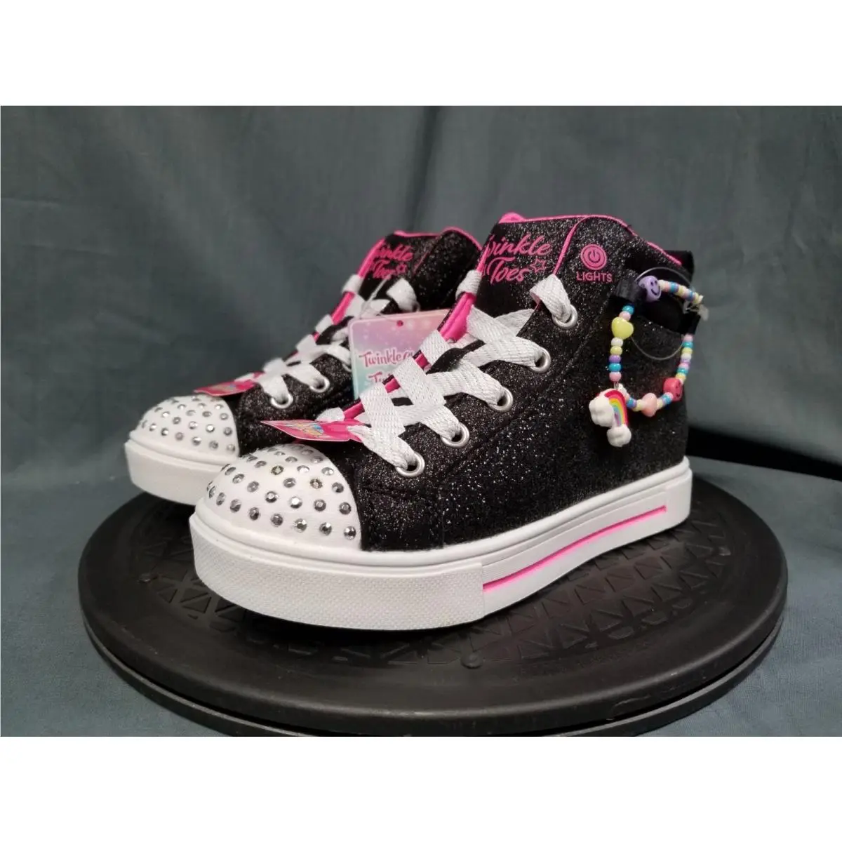Skechers shoes - Skechers Twinkle Spark Light-Ups - Twinkle Spark - 314816L/BLK - Pink 2