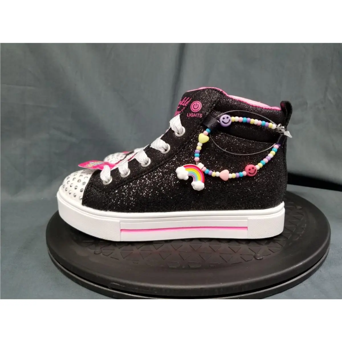 Skechers shoes - Skechers Twinkle Spark Light-Ups - Twinkle Spark - 314816L/BLK - Pink 3