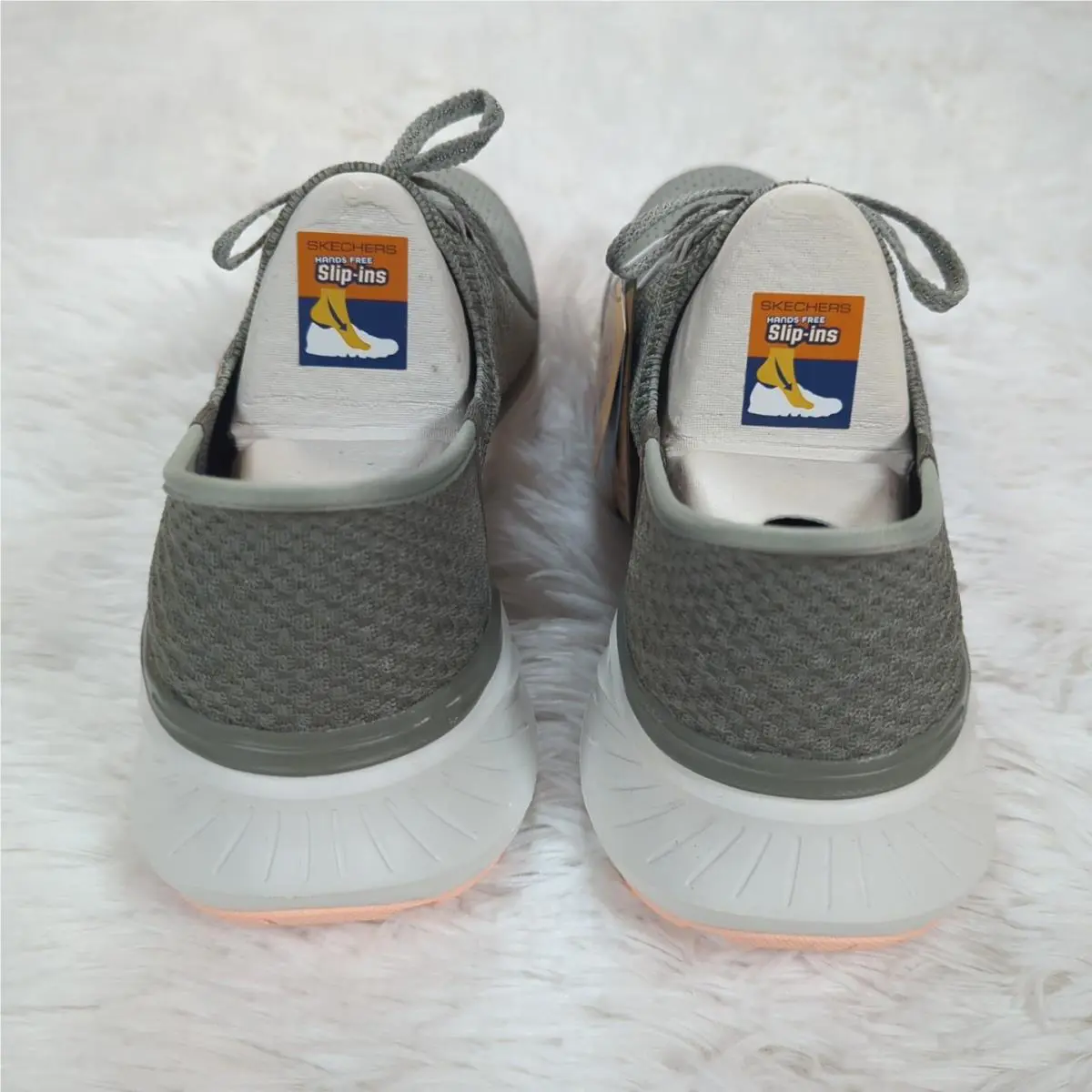 Skechers shoes - Skechers Hands Free Slip-ins Edgeride Impression - Gray (UPC: 197976379572) 2