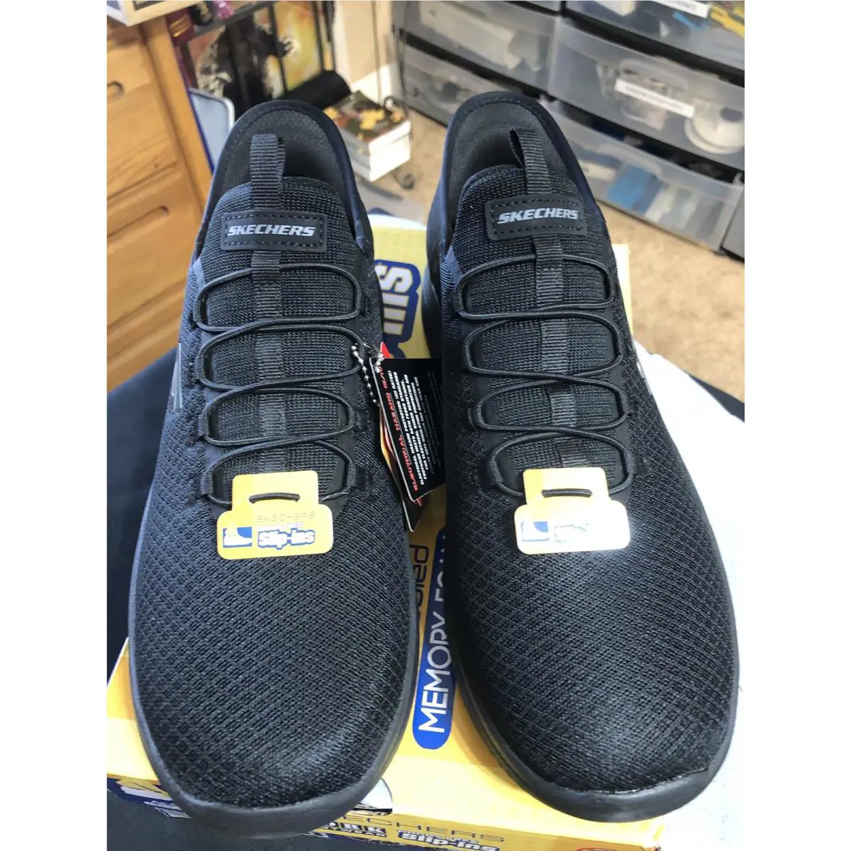 Skechers shoes - Skechers Summitts SR Enslee - Summitts Enslee - Black (UPC: 196989351049) 0
