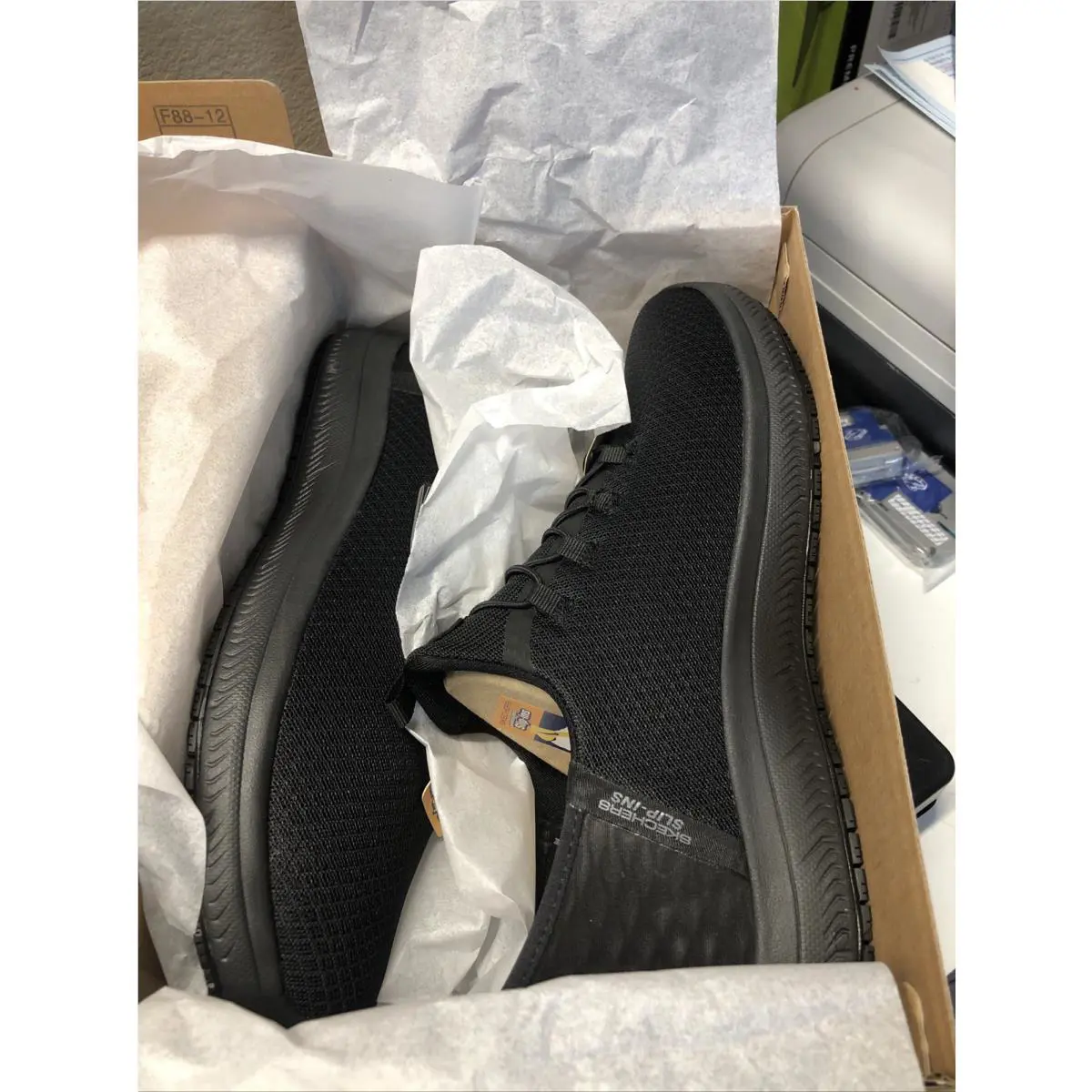 Skechers shoes - Skechers Summitts SR Enslee - Summitts Enslee - Black (UPC: 196989351049) 2