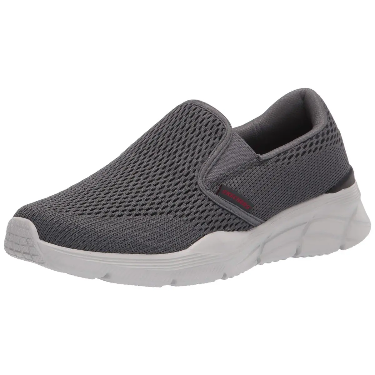 Skechers Equalizer 4.0 Triple Play Charcoal/red 11.5 D M - Charcoal/Red