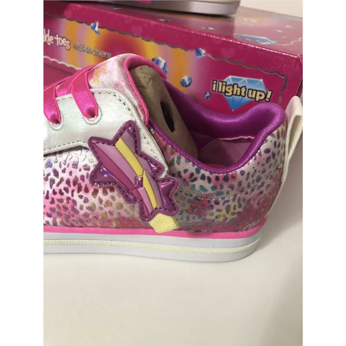 Skechers shoes - skechers twinkle toes - twinkle toes - Pink Multi 0