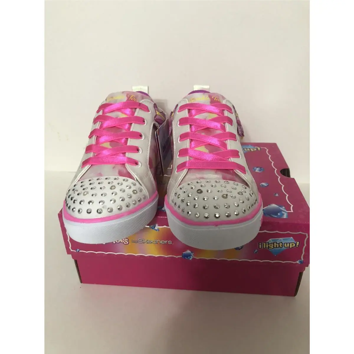 Skechers shoes - skechers twinkle toes - twinkle toes - Pink Multi 4