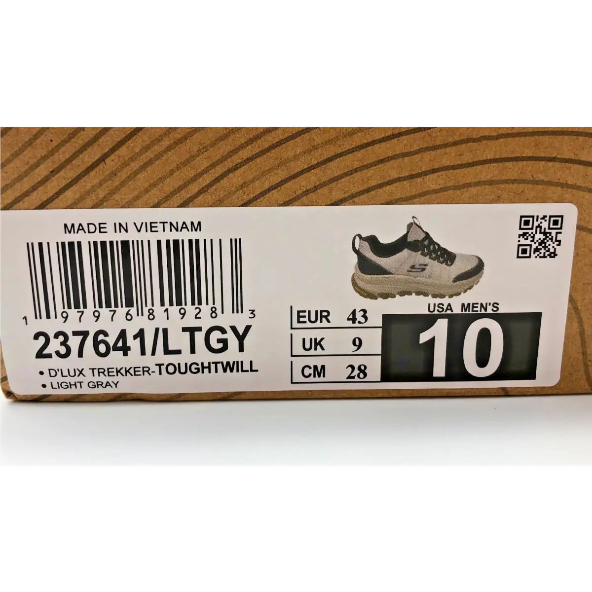 Skechers shoes - Skechers D`Lux Trekker Toughtwill - Trekker Toughtwill - 237641 - Gray (UPC: 197976819283) 0