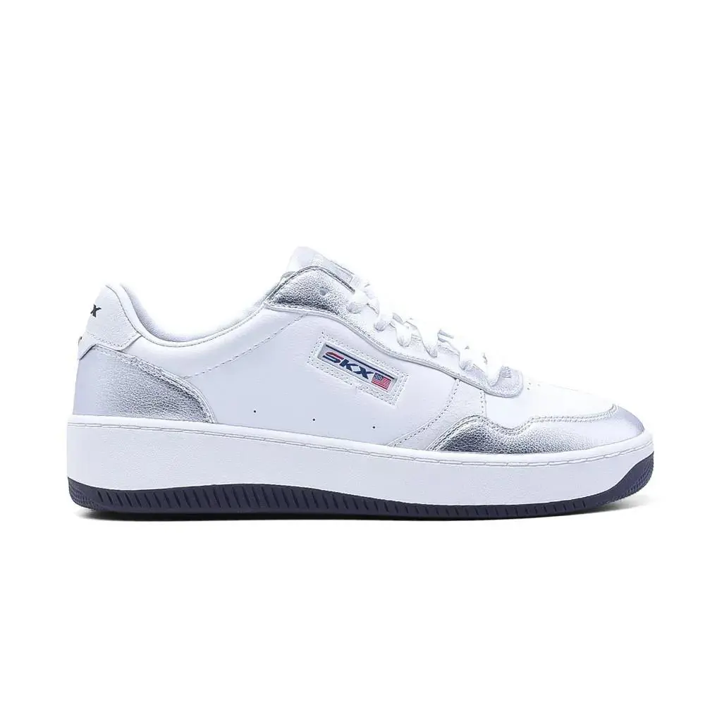 Skechers shoes - SKECHERS COURT 2.0 - COURT - WHITE/CHROME FINISH - 185262 0