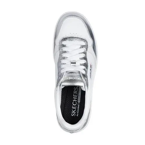 Skechers shoes - SKECHERS COURT 2.0 - COURT - WHITE/CHROME FINISH - 185262 2