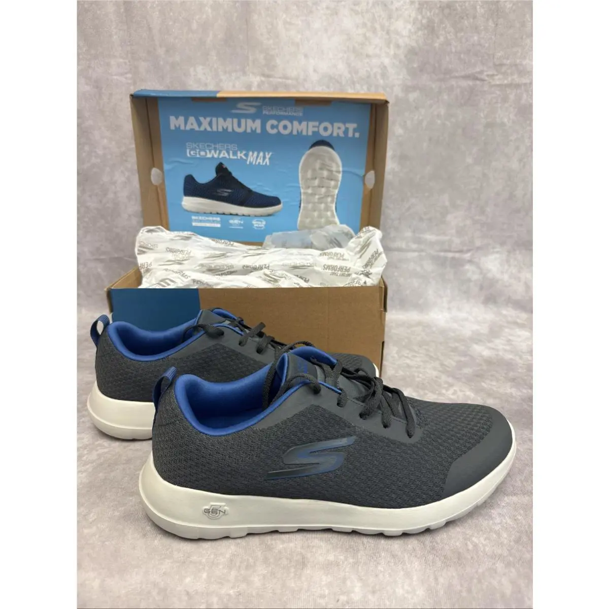 Skechers shoes - Air‑Cooled Goga Mat - Goga Mat - Gray 0