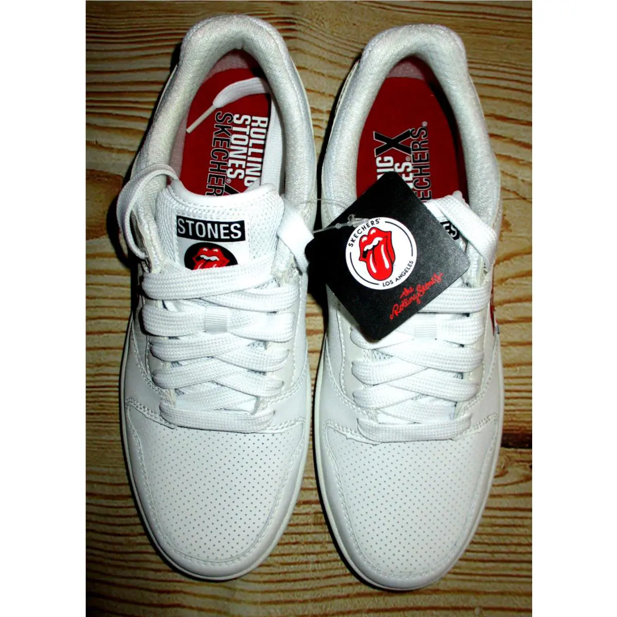 Skechers shoes - SKECHERS ROLLING STONES EURO - ROLLING STONES EURO - White 2