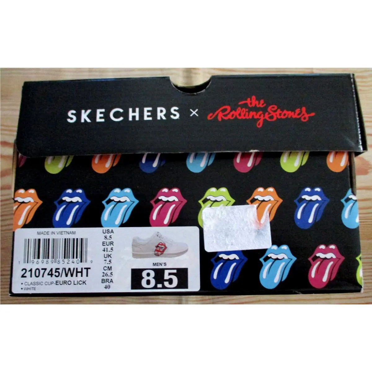 Skechers shoes - SKECHERS ROLLING STONES EURO - ROLLING STONES EURO - White 5