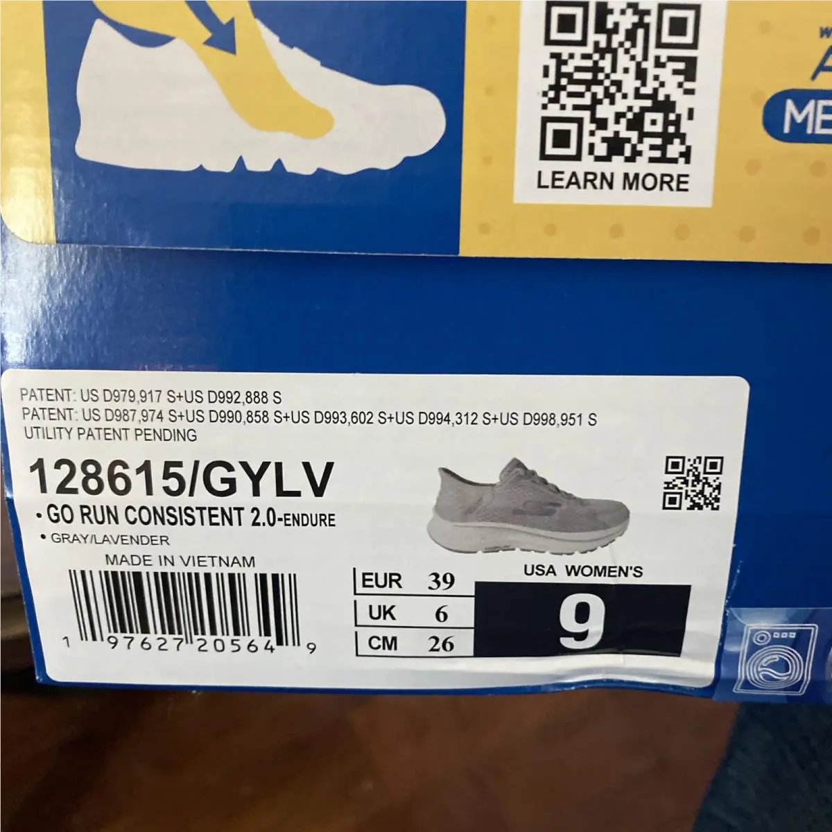 Skechers shoes - Skechers Go Run Consistent 2.0 - 128615/GYLV - Gray 4
