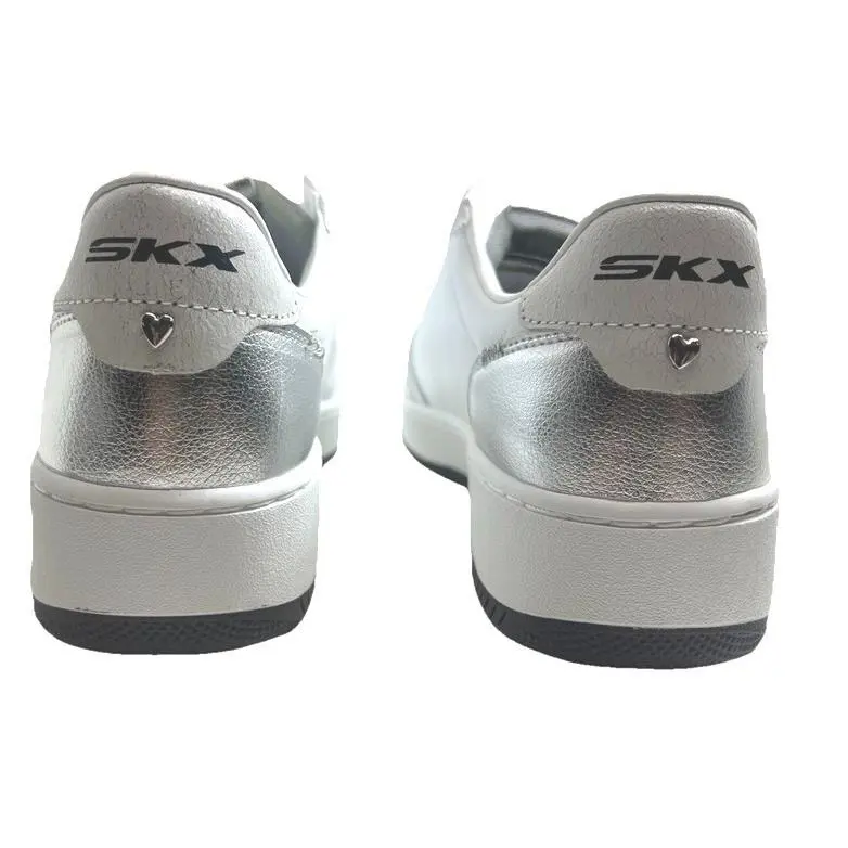 Skechers shoes - SKECHERS COURT 2.0 - COURT - WHITE/CHROME FINISH - 185262 3