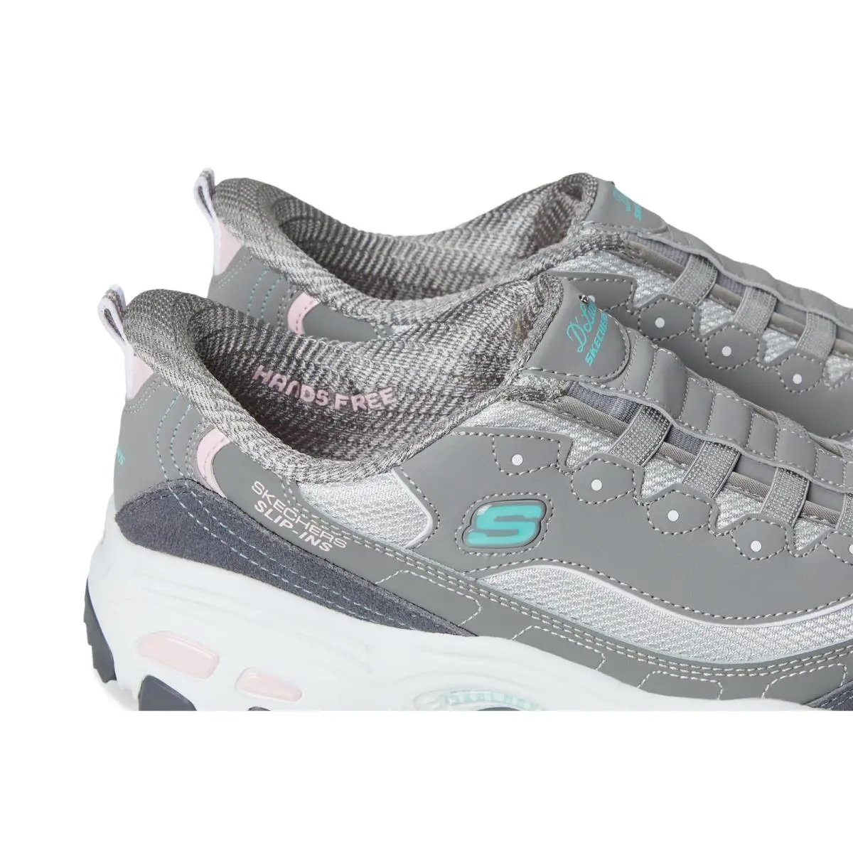 Skechers shoes - 150545 - 150545 - Grey Light Pink (UPC: 198376772321) 5