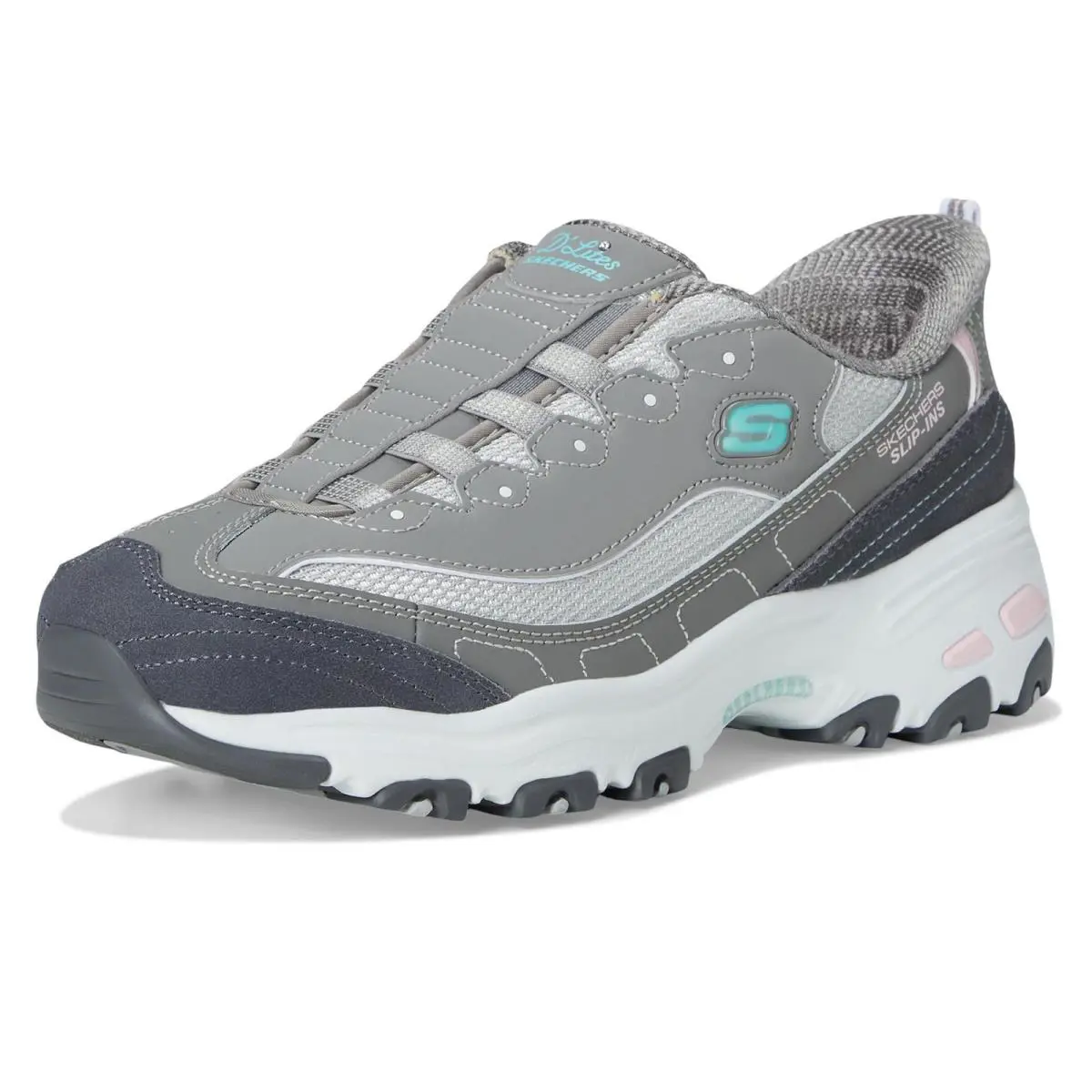 Skechers shoes - 150545 - 150545 - Grey Light Pink (UPC: 198376772321) 6