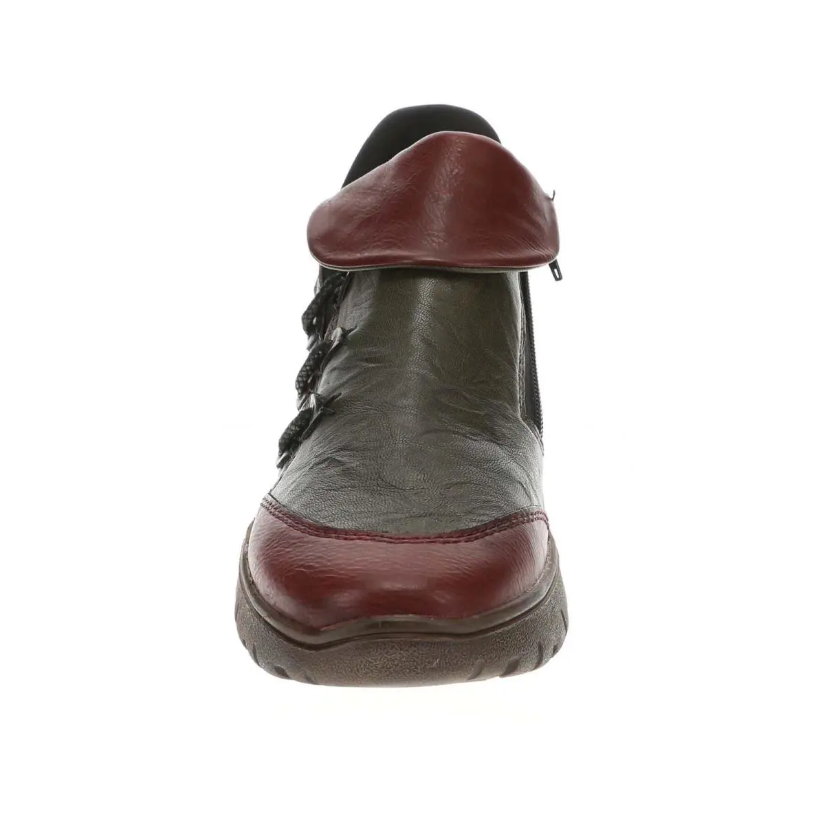 Rieker shoes - Green/Wine 2