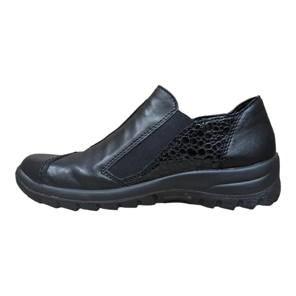 Rieker shoes - Black (UPC: 644403772654) 0
